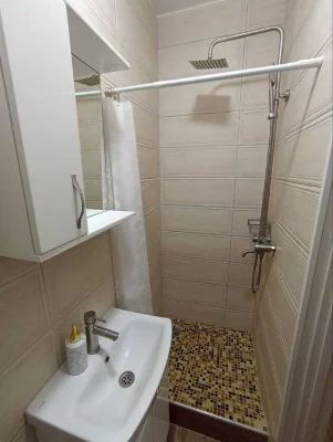 Selling a real 1-room studio in a new building. Nearest metro station: Nauchnaya and