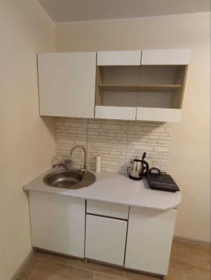 Selling a real 1-room studio in a new building. Nearest metro station: Nauchnaya and