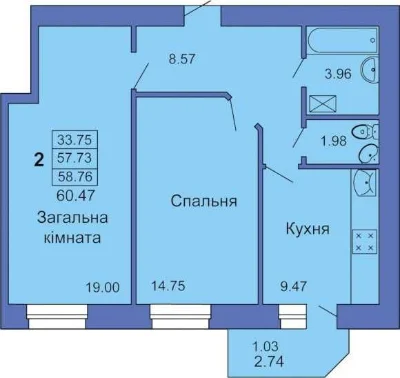 Продаж 2х кімнатної квартири по пл. Павленківській, ТРЦ"Київ