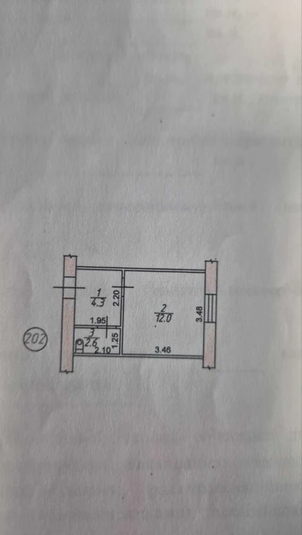 For Sale - 1 km apartment. Borodinsky