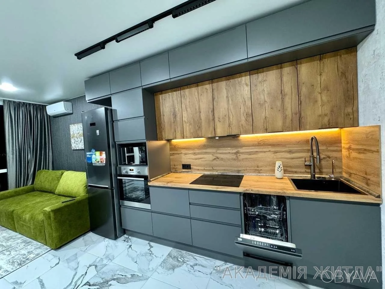 One-bedroom apartment, 55 sq.m.