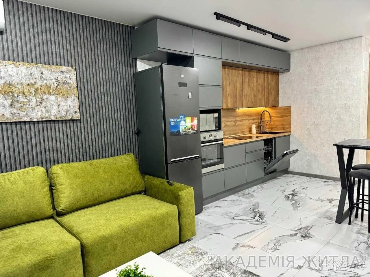 One-bedroom apartment, 55 sq.m.