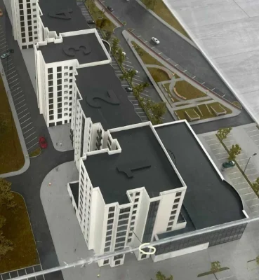 Ексклюзивна 2 к.кв. 57, 2 м.кв., 2 пов., дві на поверсі, без