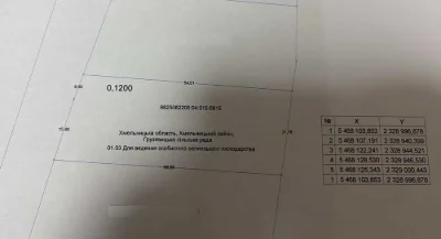 Перспективна ділянка 12 соток, Грузевиця-1. VRV ID: 42948