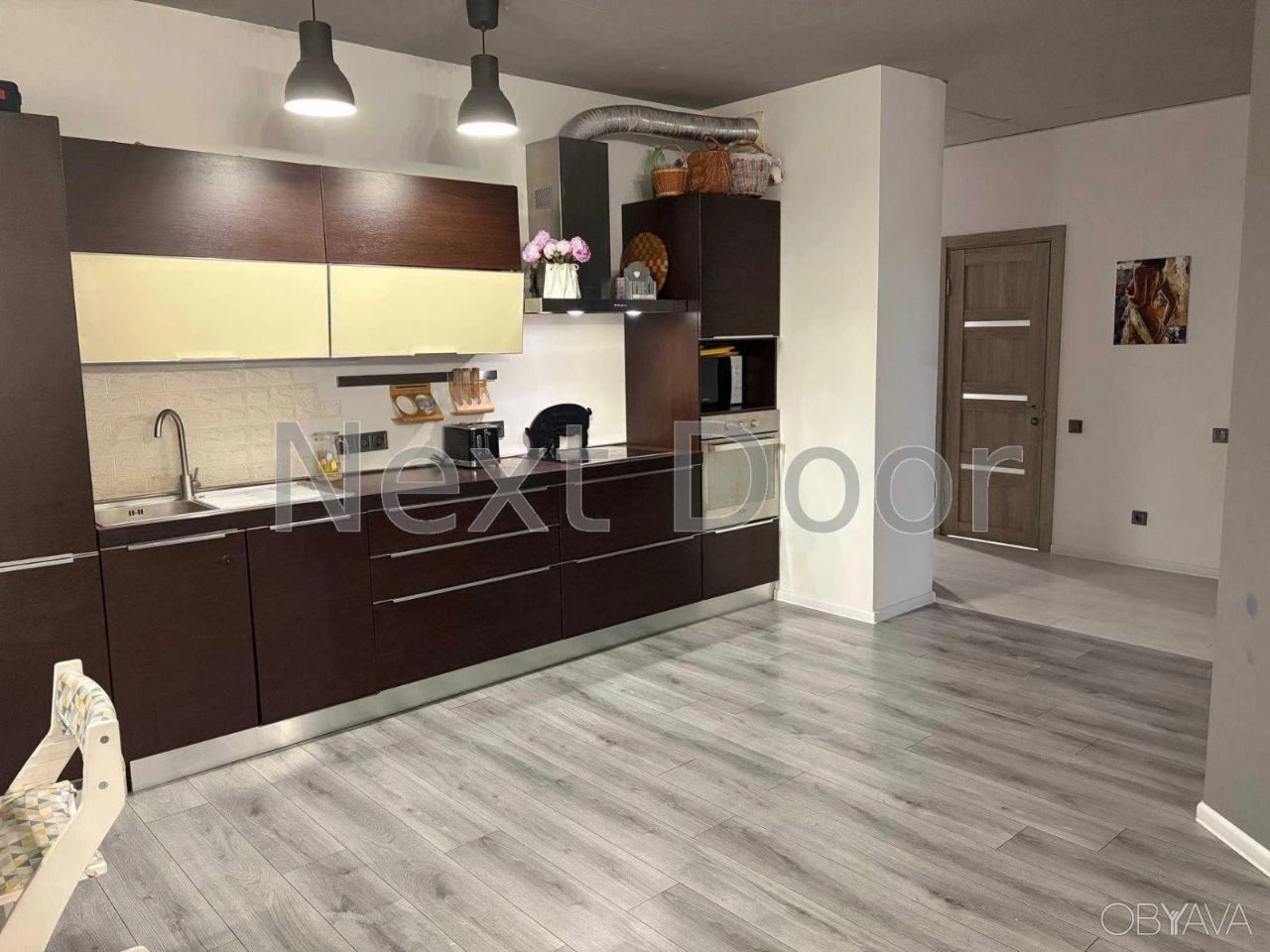 1-room apartment, 77 sq.m.