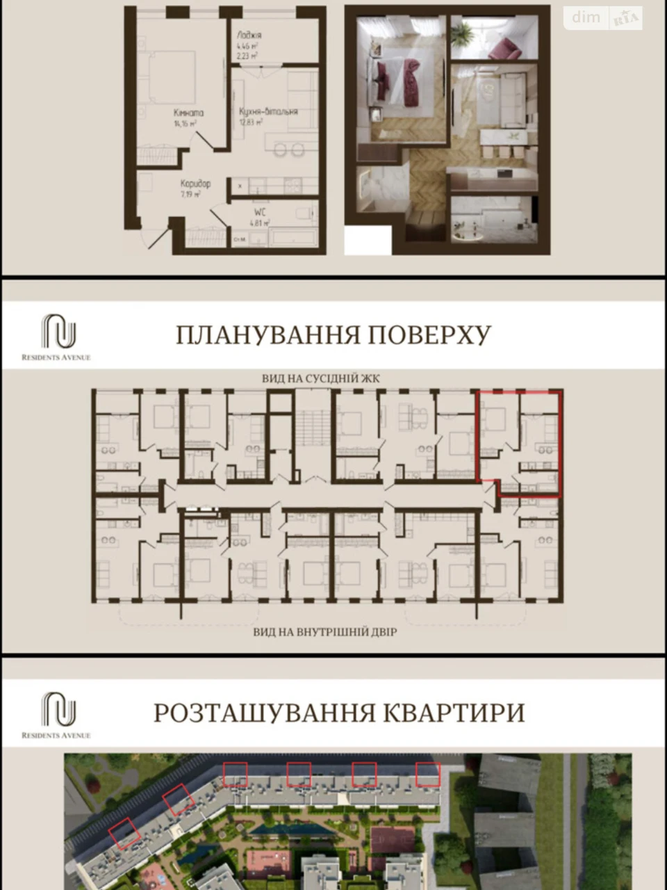 Продажа квартиры в ЖК Residents Avenue