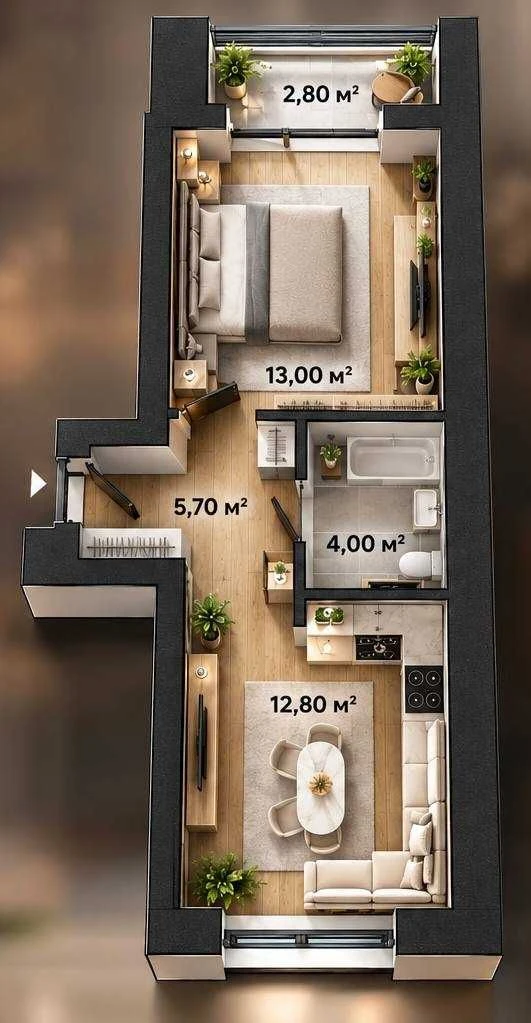 Urgent cheap one-room apartment!!