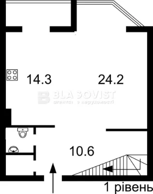 Zdanowska Yu. (Lomonosov) 52/3, Likograd, 165 sq m, two