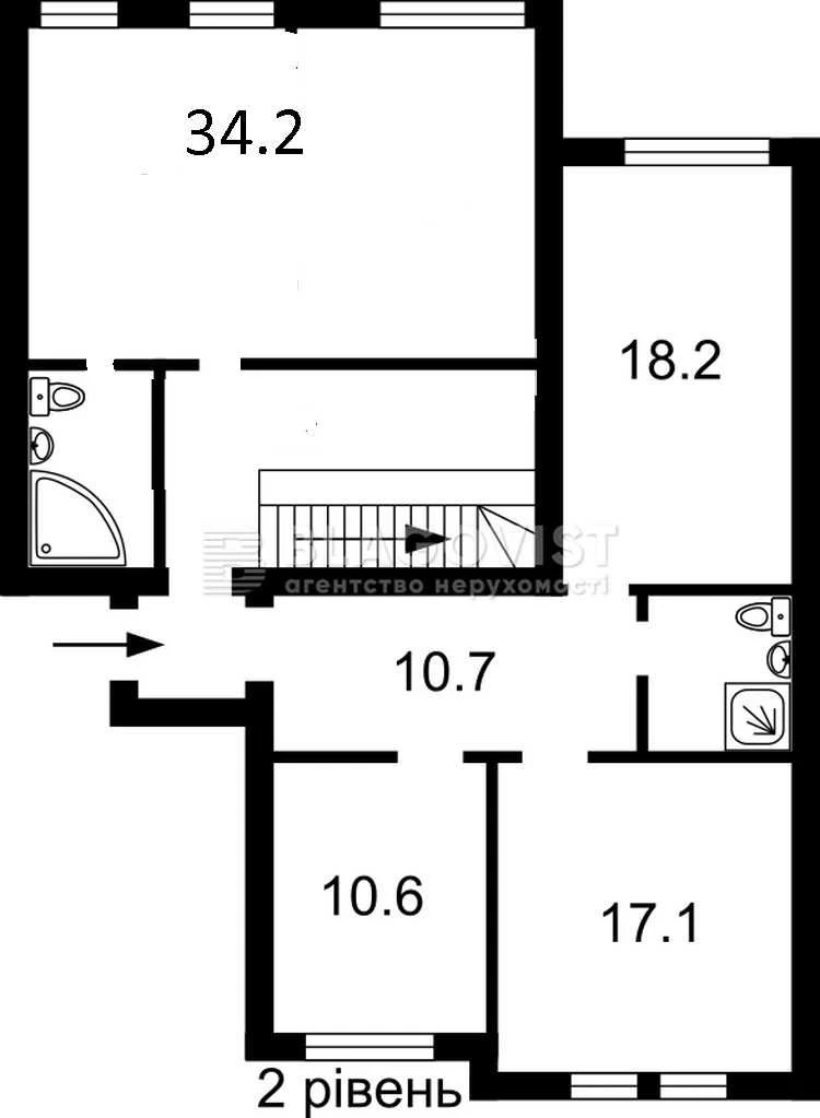 Zdanowska Yu. (Lomonosov) 52/3, Likograd, 165 sq m, two