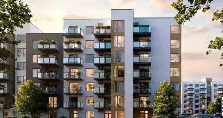 Apartment in a gated residential complex