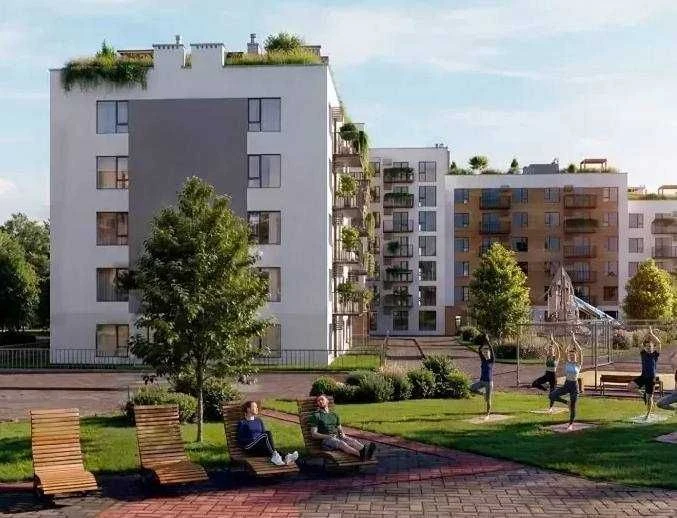 Apartment in a gated residential complex