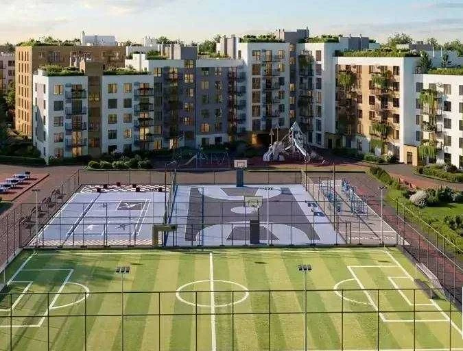 Apartment in a gated residential complex