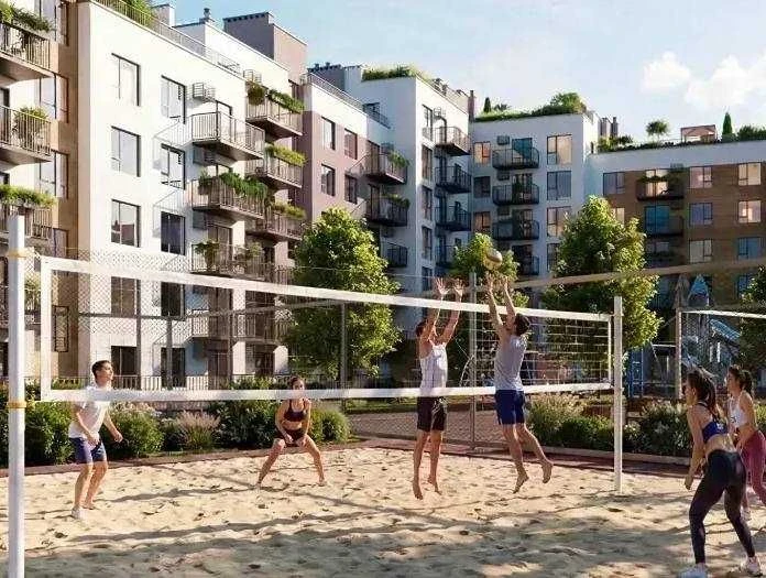Apartment in a gated residential complex