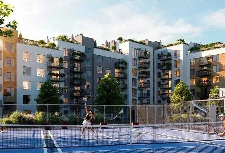 Apartment in a gated residential complex