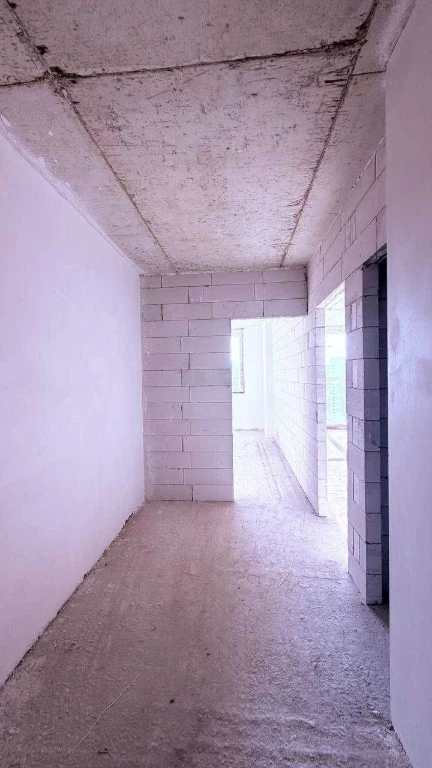 Spacious two-level apartment, not a loft, in a new building. 3 rooms