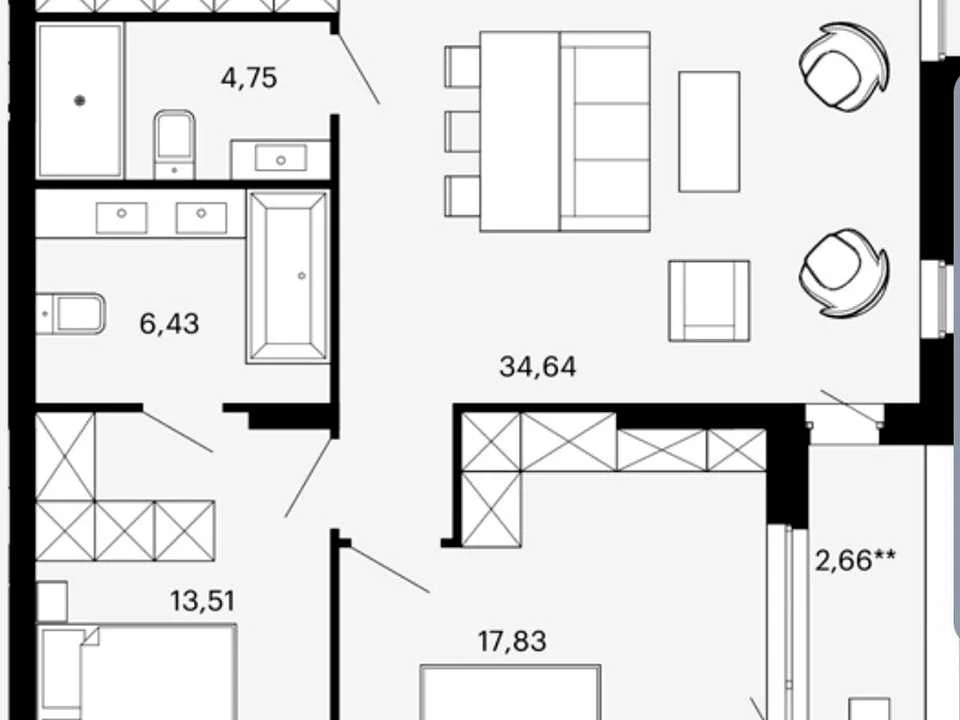 Apartment. Lviv, Pasichna st.