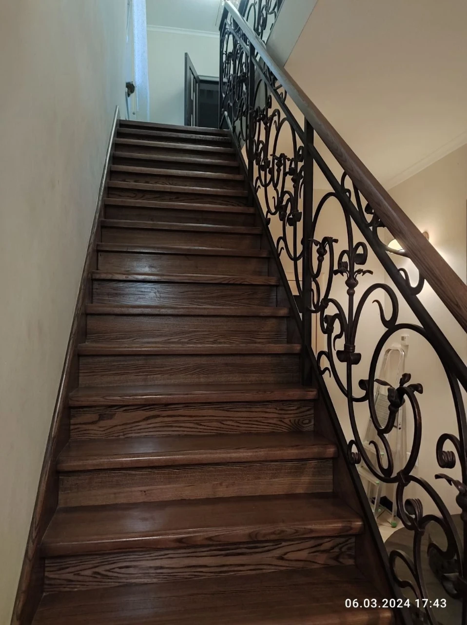 Stairs. Railings. Metal Structures.