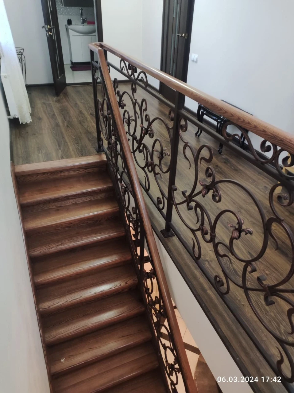 Stairs. Railings. Metal Structures.