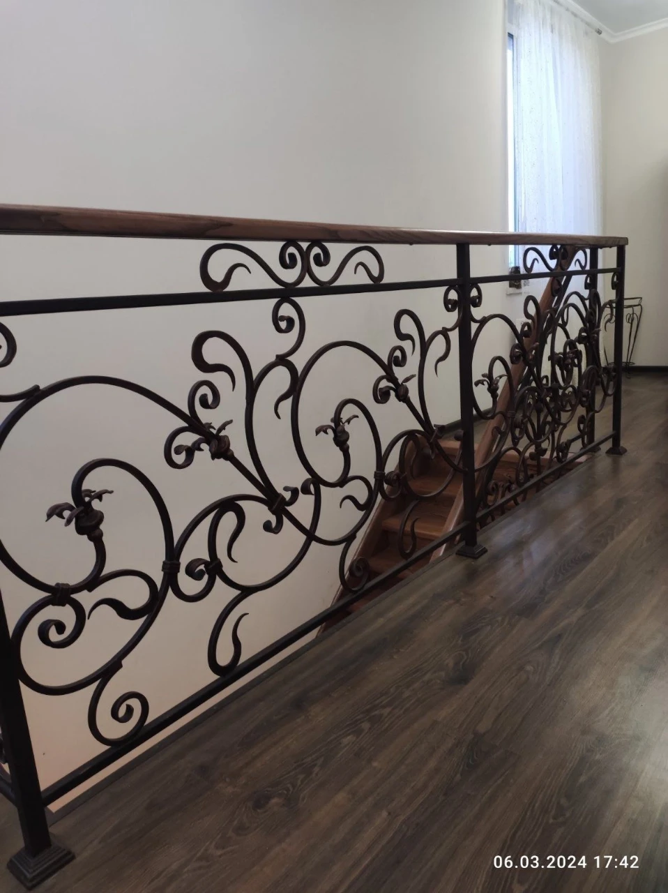 Stairs. Railings. Metal Structures.