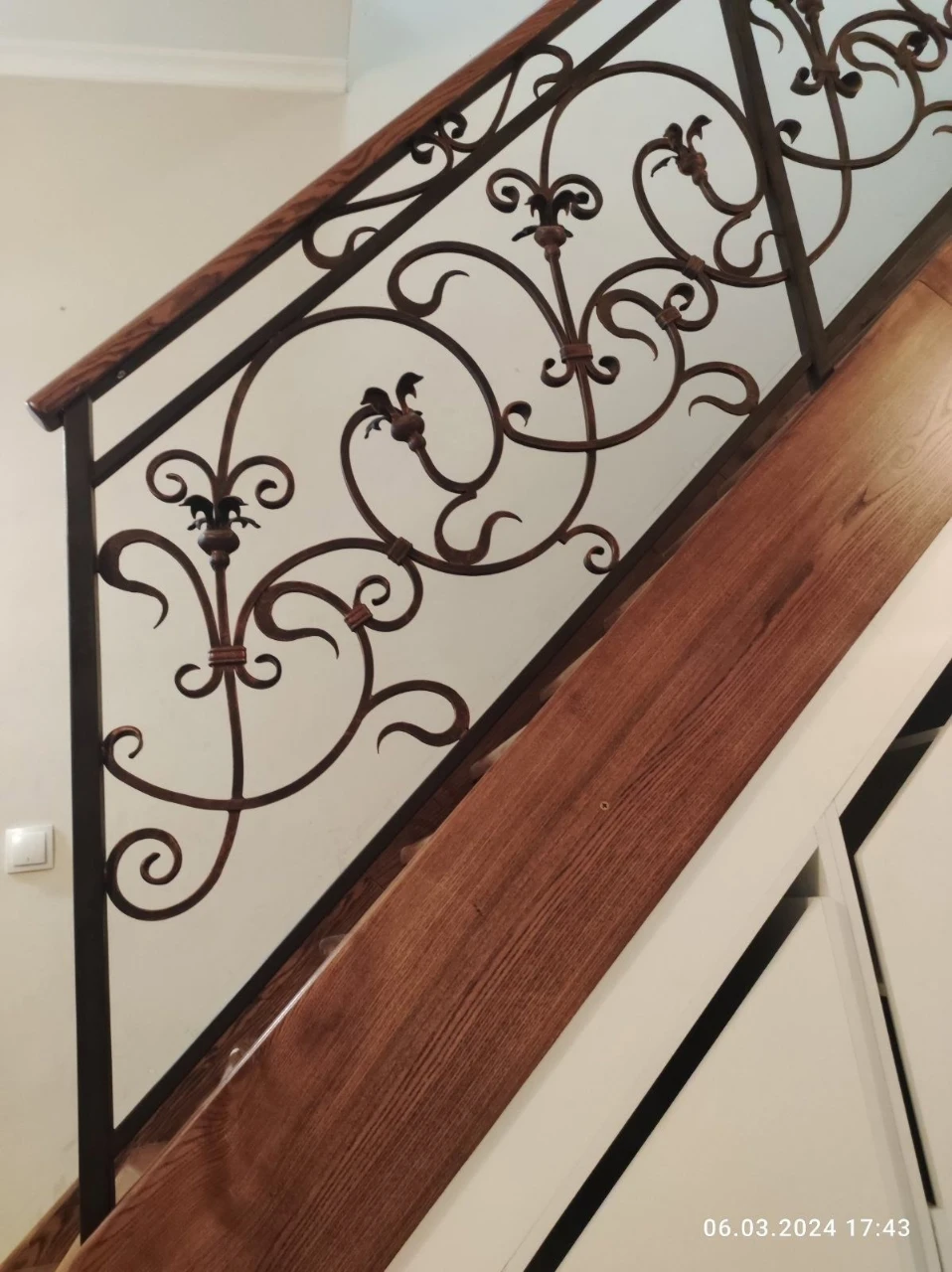 Stairs. Railings. Metal Structures.
