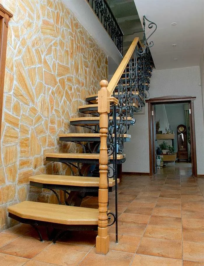 Stairs. Railings. Metal Structures.