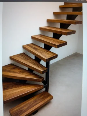 Stairs. Railings. Metal Structures.