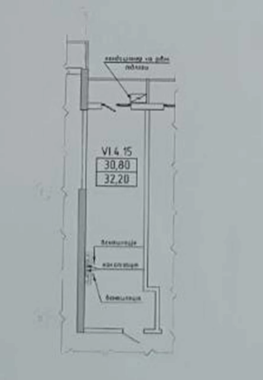 Продается студия 32,2 м² в ЖК "Эллада", Аркадия Генуэзская, 4 этаж