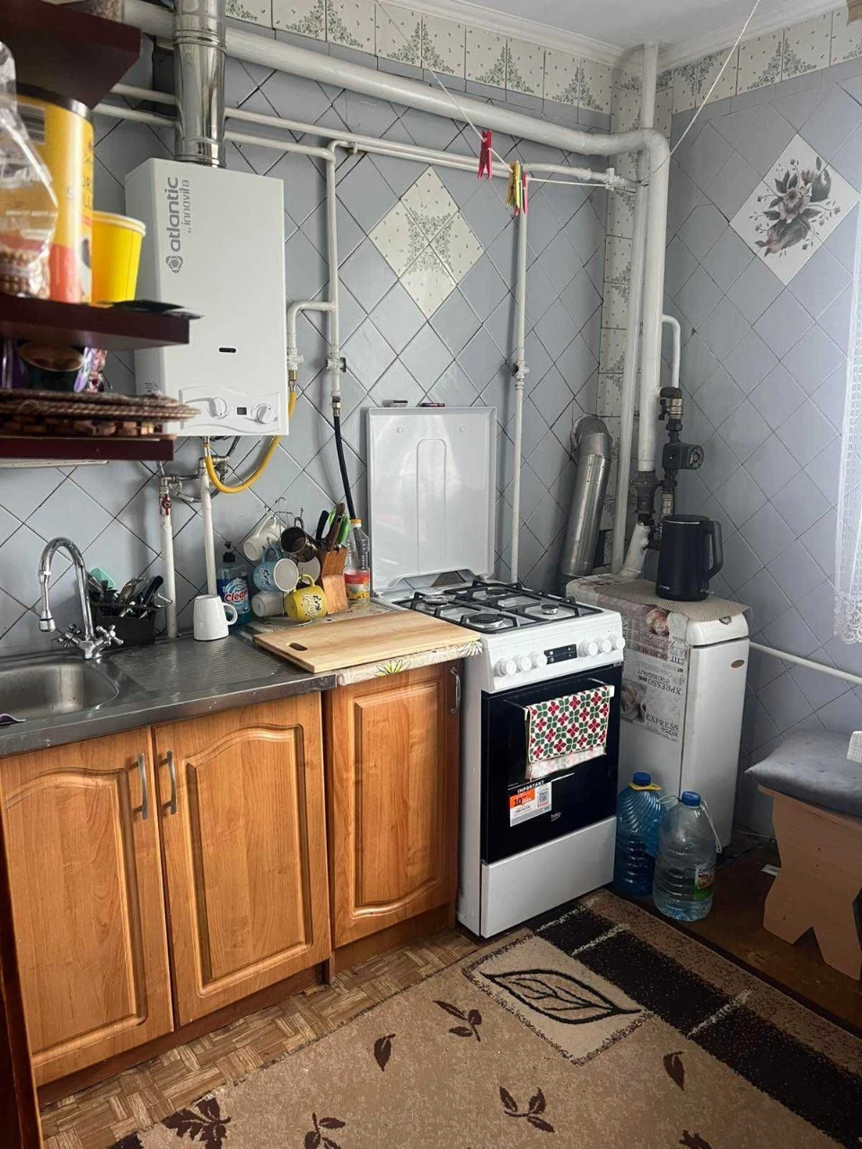 44875 Продаж 3к. квартиру з Індивідуальним Опаленням та Ремо