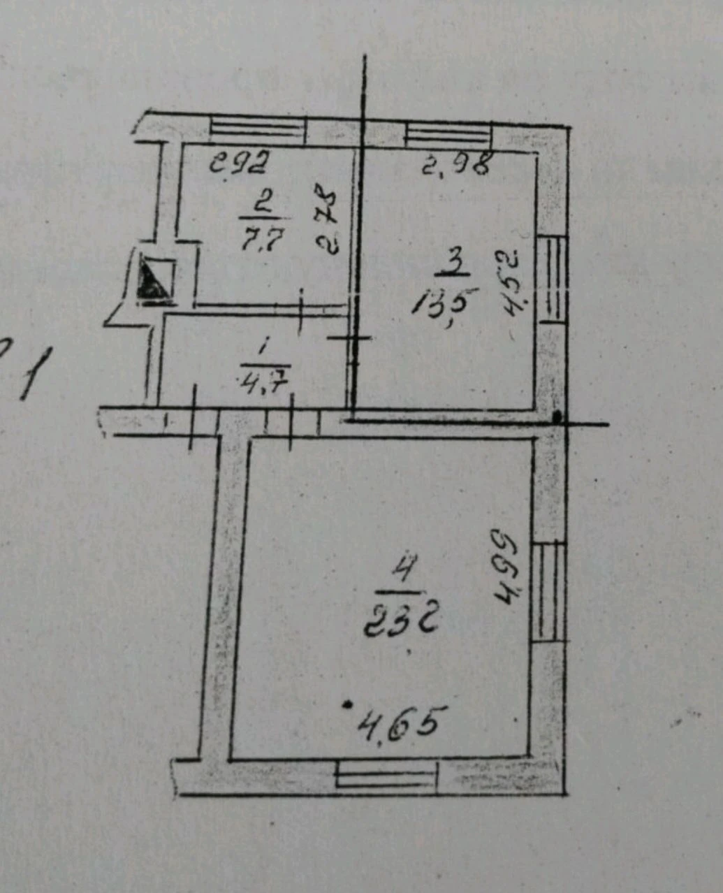 2-комнатная квартира 49 м² в Чернигове | Матиевского, 3 | $2