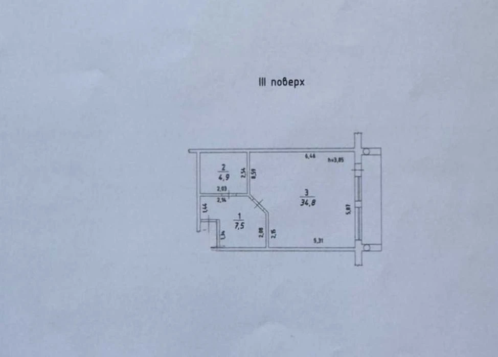 1-комнатная квартира, 51 м², ЖК Аркадийский дворец, Аркадия