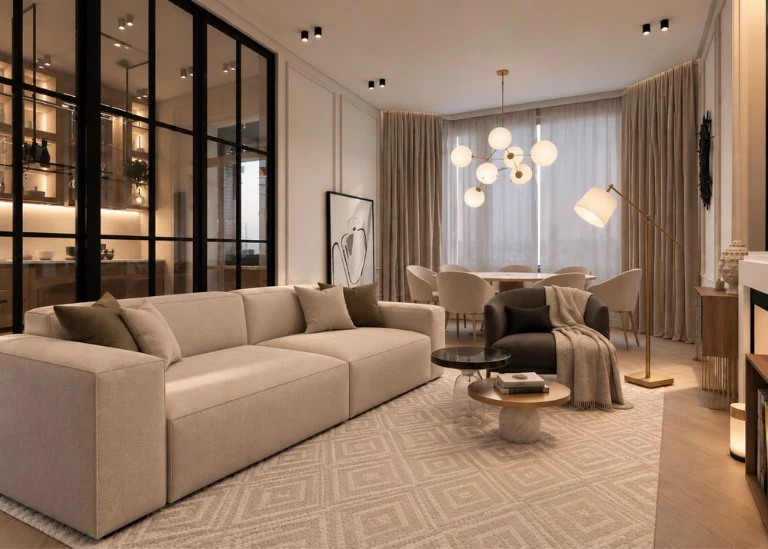 Sale of a New 3-Room Apartment 123 m2 in the Aristocrat Residential Complex, Konovalts Street