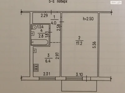Sale Apartment Podniprovsky