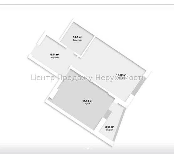 Sale of a 1-bedroom apartment 42.17 m² in the "Raiduzhny" residential complex, Kyiv, 5th floor/26