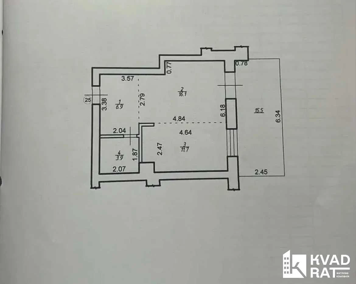 Квартира с патио в клубном жилом комплексе