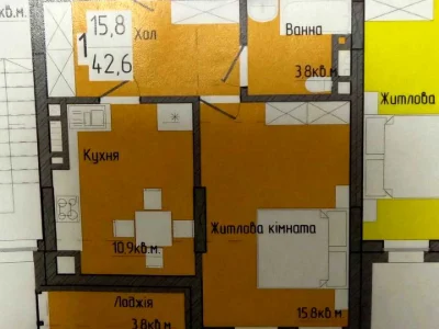 Квартира. Черновцы, Буковинского вичного бульвара.