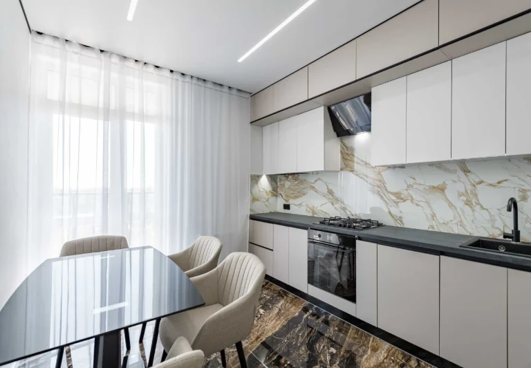 Sale of a 2-bedroom apartment renovated in the "National" residential complex -