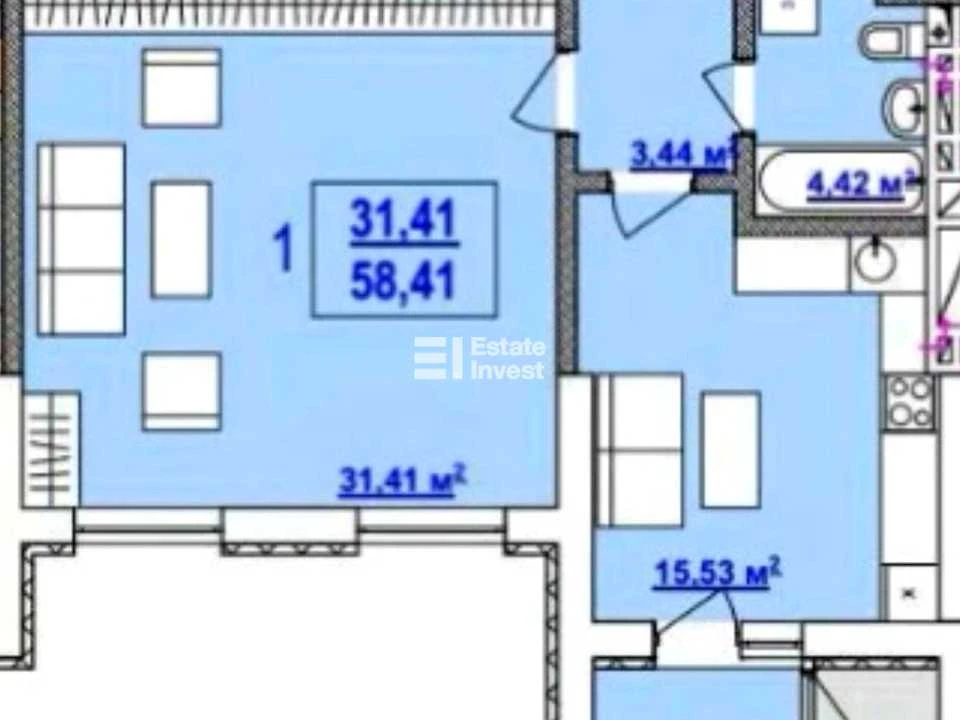Apartment. Kharkiv, Dynamivska St.