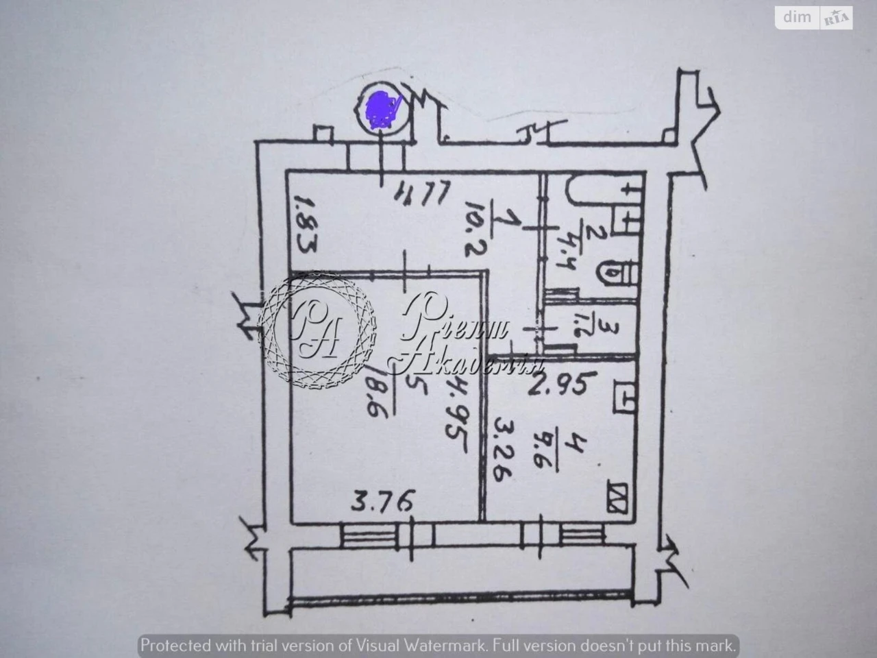 Sale of Apartment in Тереmky-2