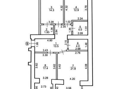 Apartment. Ivano-Frankivsk, Kalusche Shose