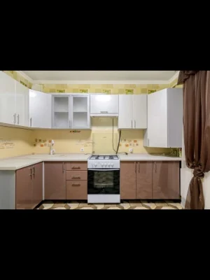 Sale of a luxurious 1-bedroom apartment in a new building with renovation and furniture on Prospekt Svobody (Prokof'yeva Street)