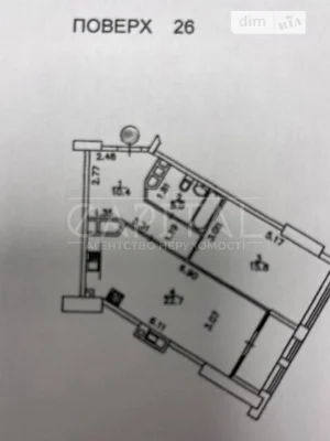 Продаж 2к квартири 57 кв. м на просп. Берестейський 11 • ID