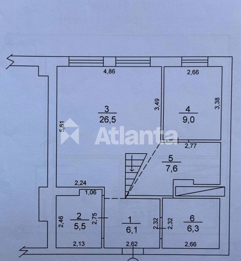 3-х кімнатна квартира, Сертифікати, Євідновлення. ГАЗ автономне опалення
