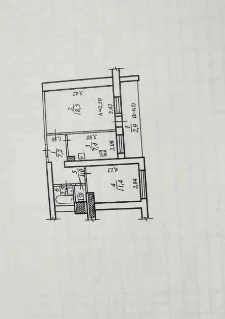 For Sale: 2-bedroom apartment on Gogol Street, Nagorka