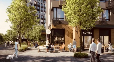 Sale of 1-bedroom apartment in the A+Y residential complex, Kovalevka district.