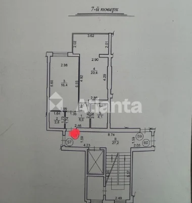 Продаж сучасної однокімнатної квартири в ЖК R2 Residence
