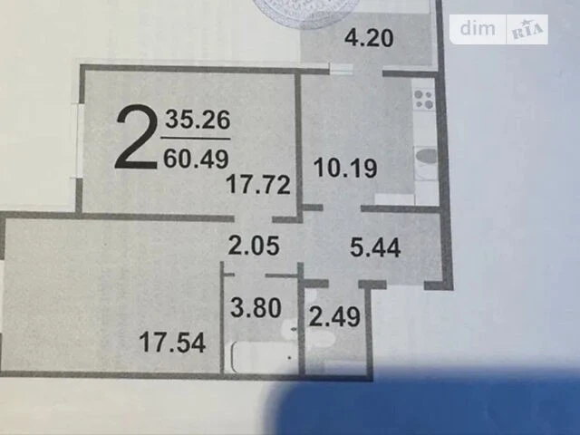Продаж 2к квартири 61 кв. м на вул. Юлії Здановської 34А • I