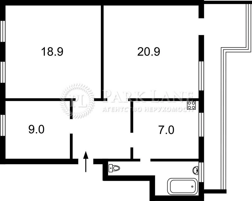 Apartment for sale 3k75m2 near the metro station University Terrace View