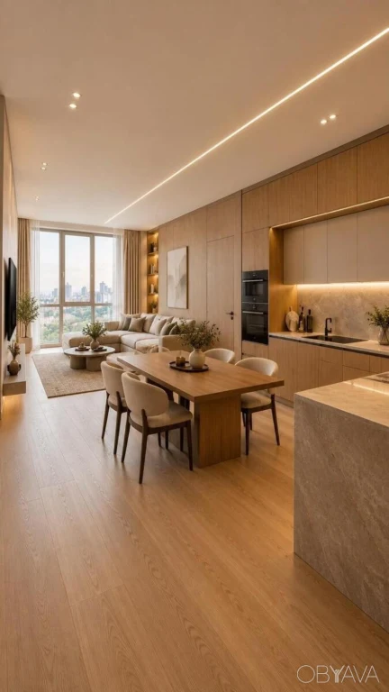 1-bedroom apartment, 56 sq.m