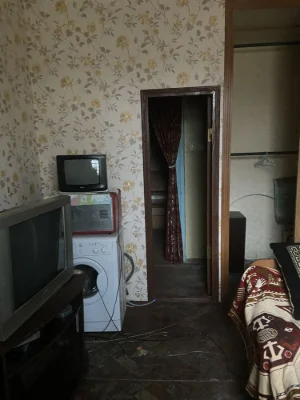 Квартира с одной комнатой и гаражом.