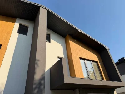Modern Duplex Near the Wolfinec Mountains